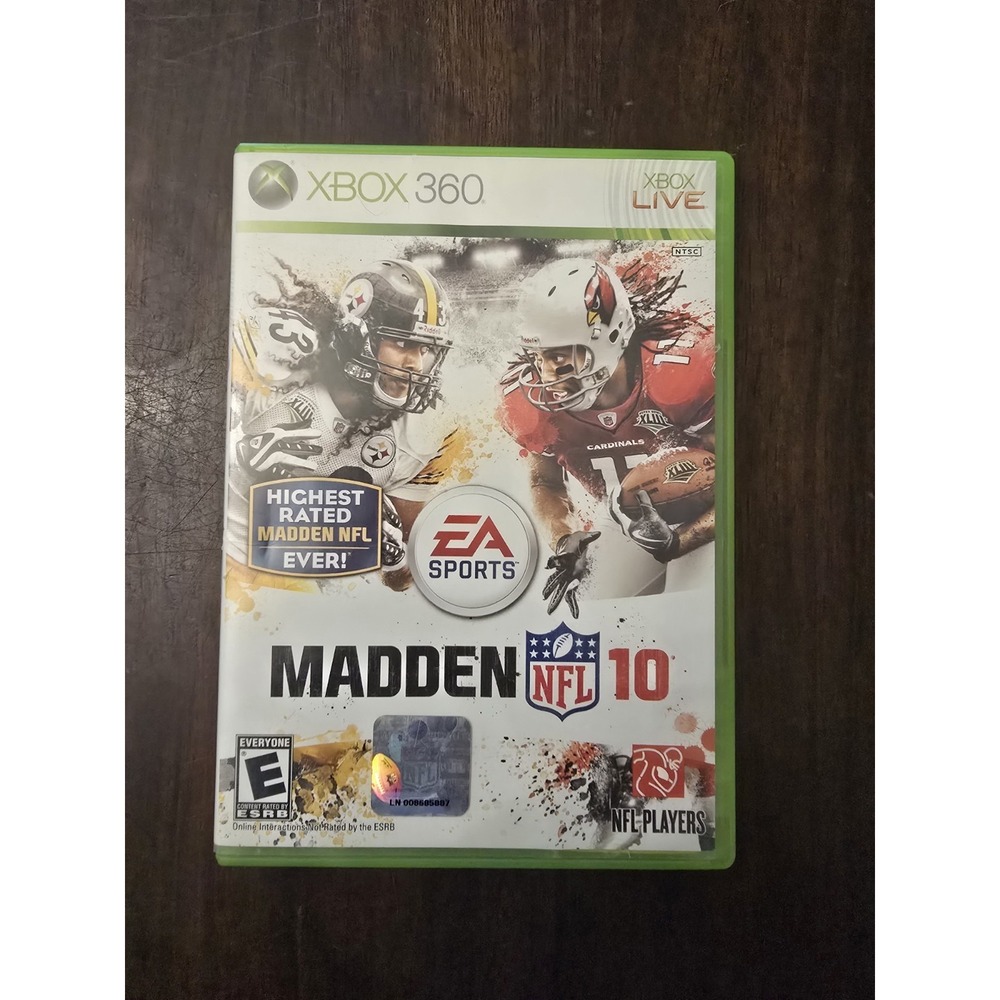 MADDEN NFL 10 XBOX 360 VIDEO GAME
